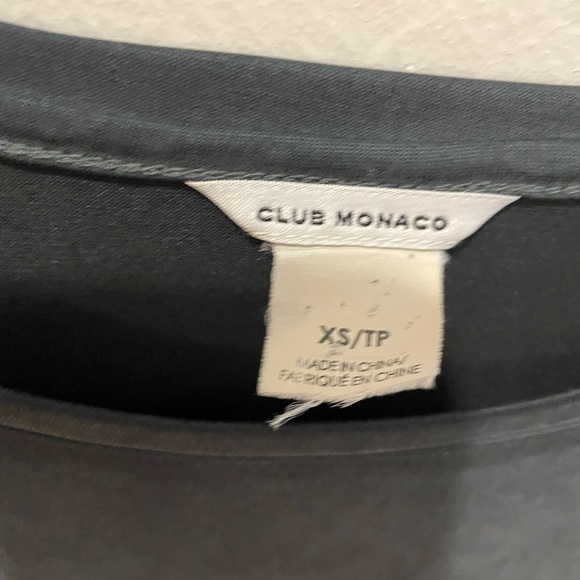 Club Mónaco double side slit blouse - Picture 3 of 5